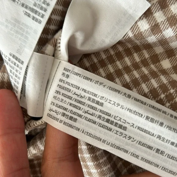 Hollister School Girl Plaid Ultra High-Rise A-Line Mini Skirt Size Small - Picture 9 of 12